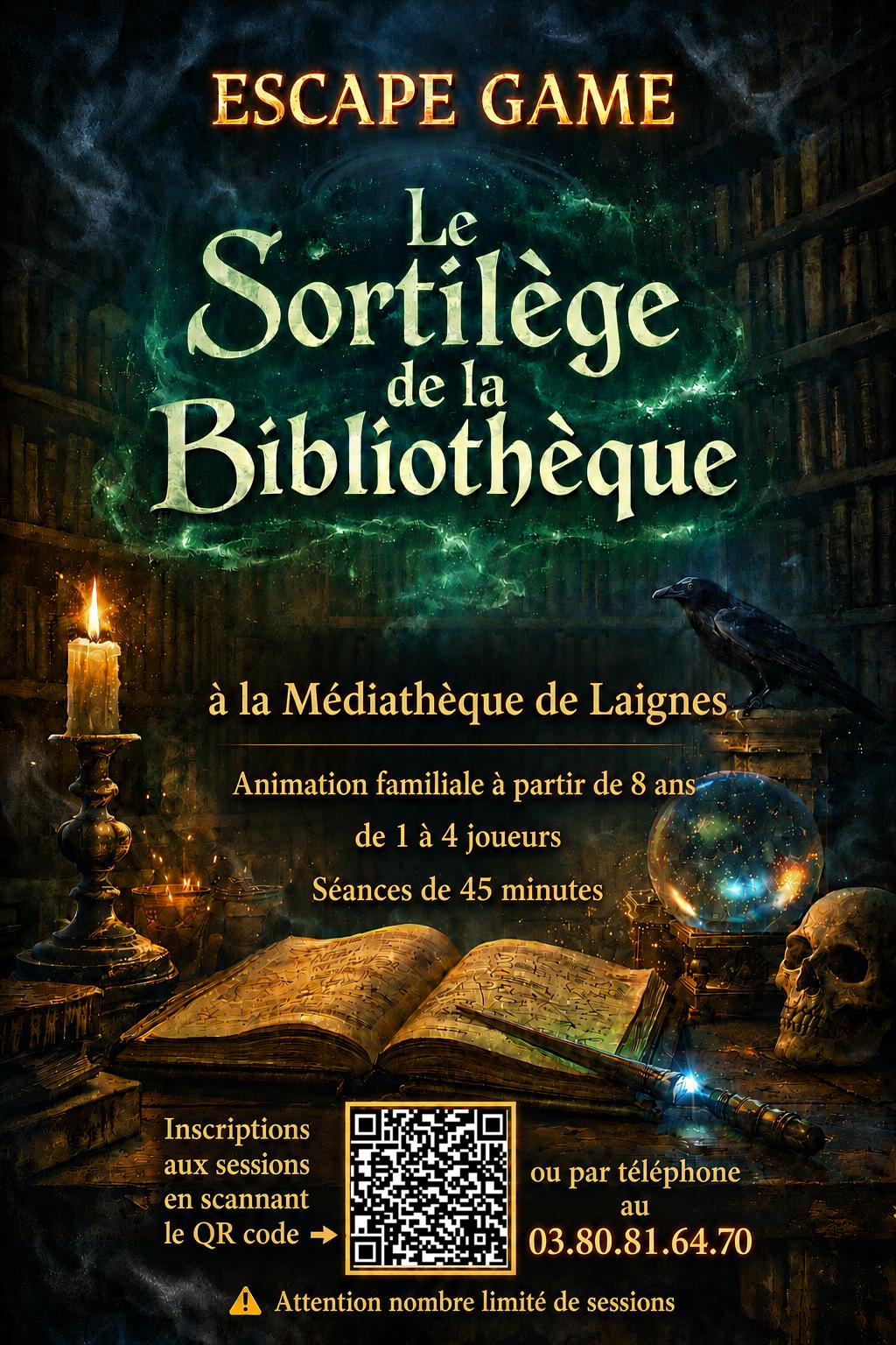 Affiche escape game