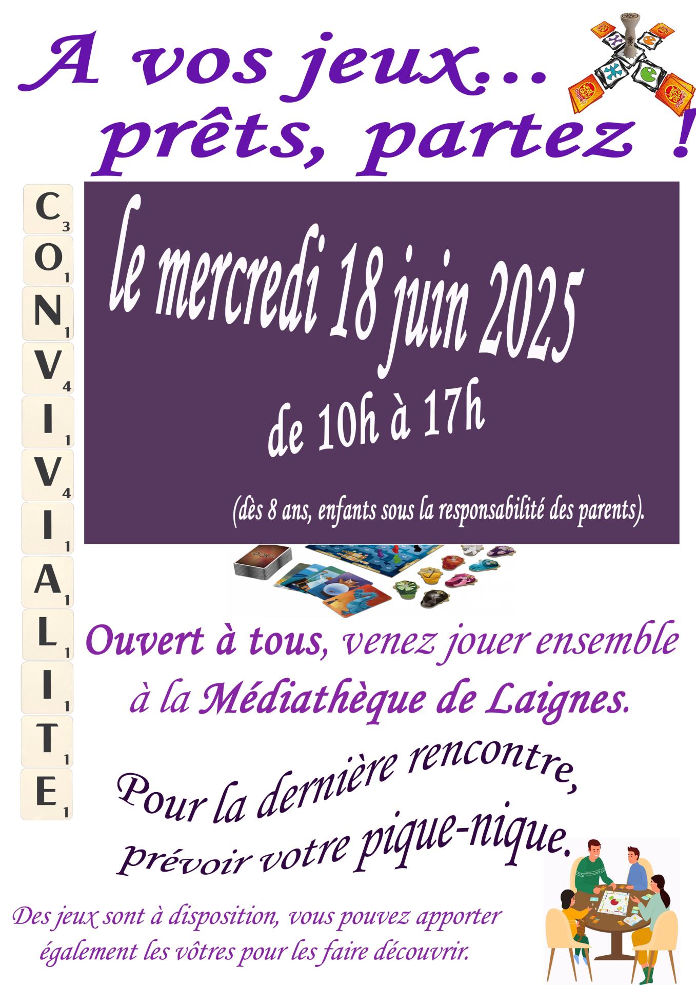 Jeux de societe journee